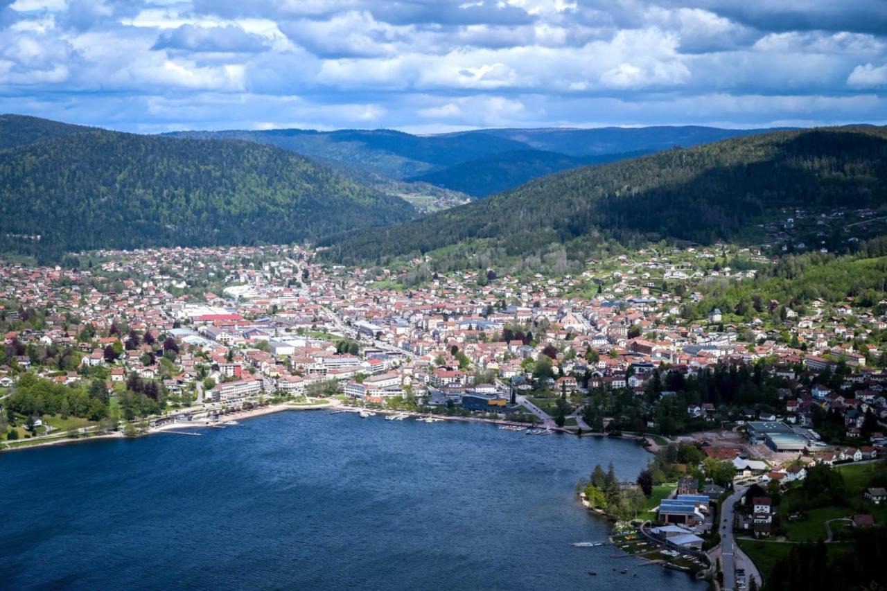 Apartment With Balcony In Gerardmer Bagian luar foto